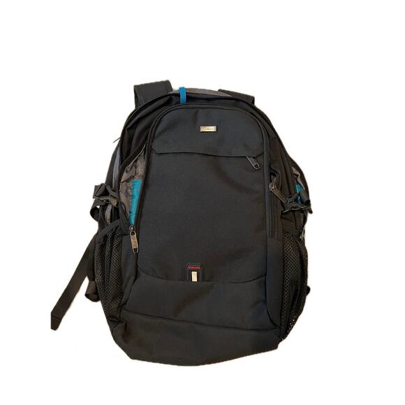 Duslang Padded Computer Black Backpack - Picture 1 of 6